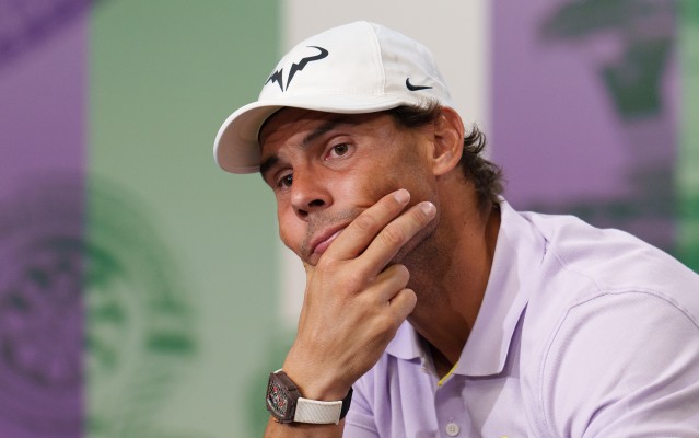 Nadal, a su llegada a Barcelona: 