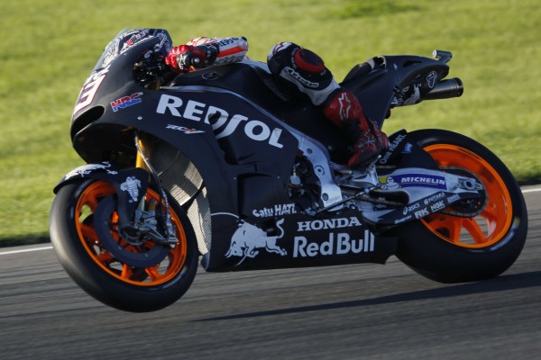 Márquez lidera el inicio de la pretemporada en Valencia