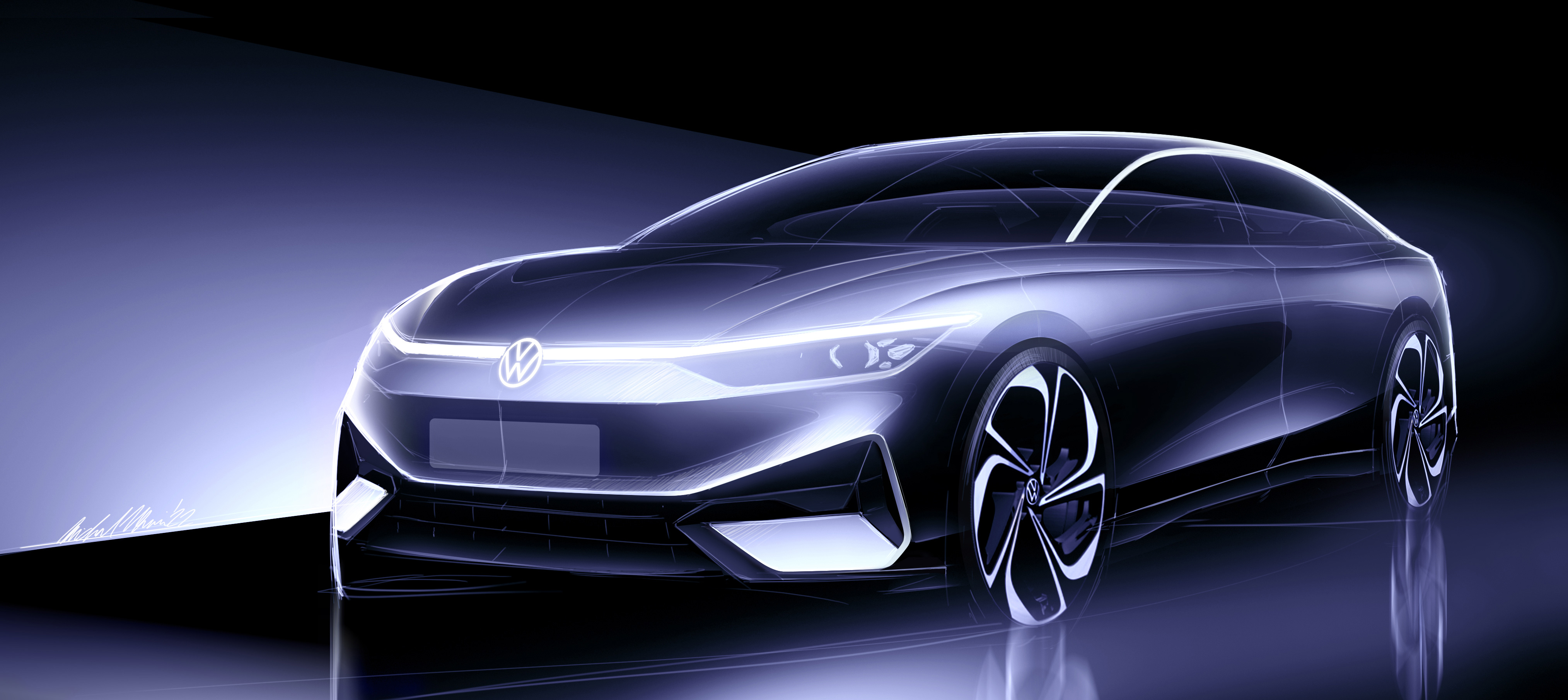 La primera berlina totalmente eléctrica de Volkswagen: El ID. AERO ya está listo para los próximos desafíos