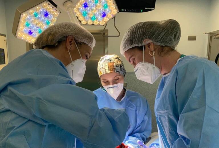 El primer trasplante en el Hospital General: 