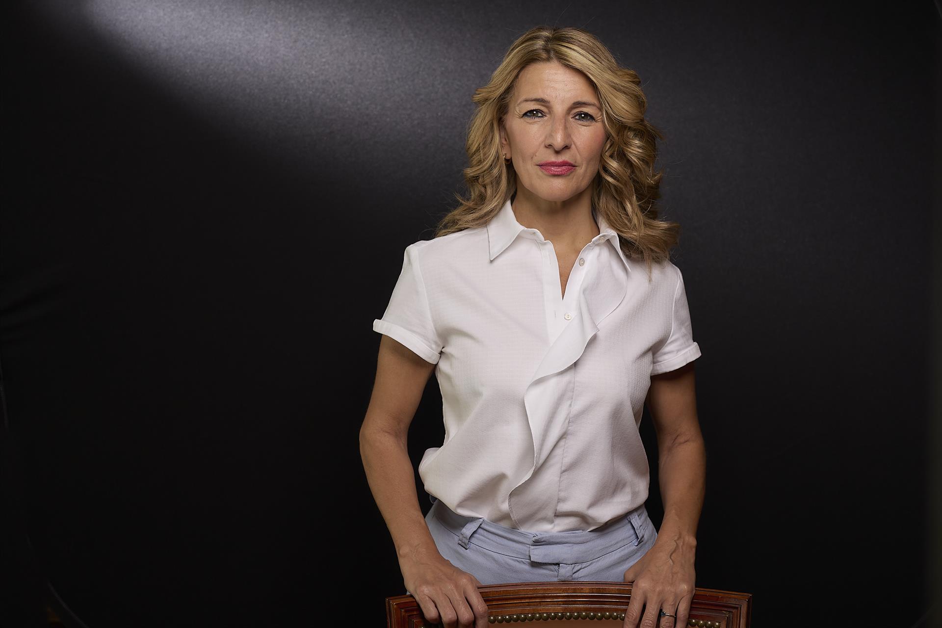 Yolanda Díaz. Foto: JESÚS HELLÍN/EP - 