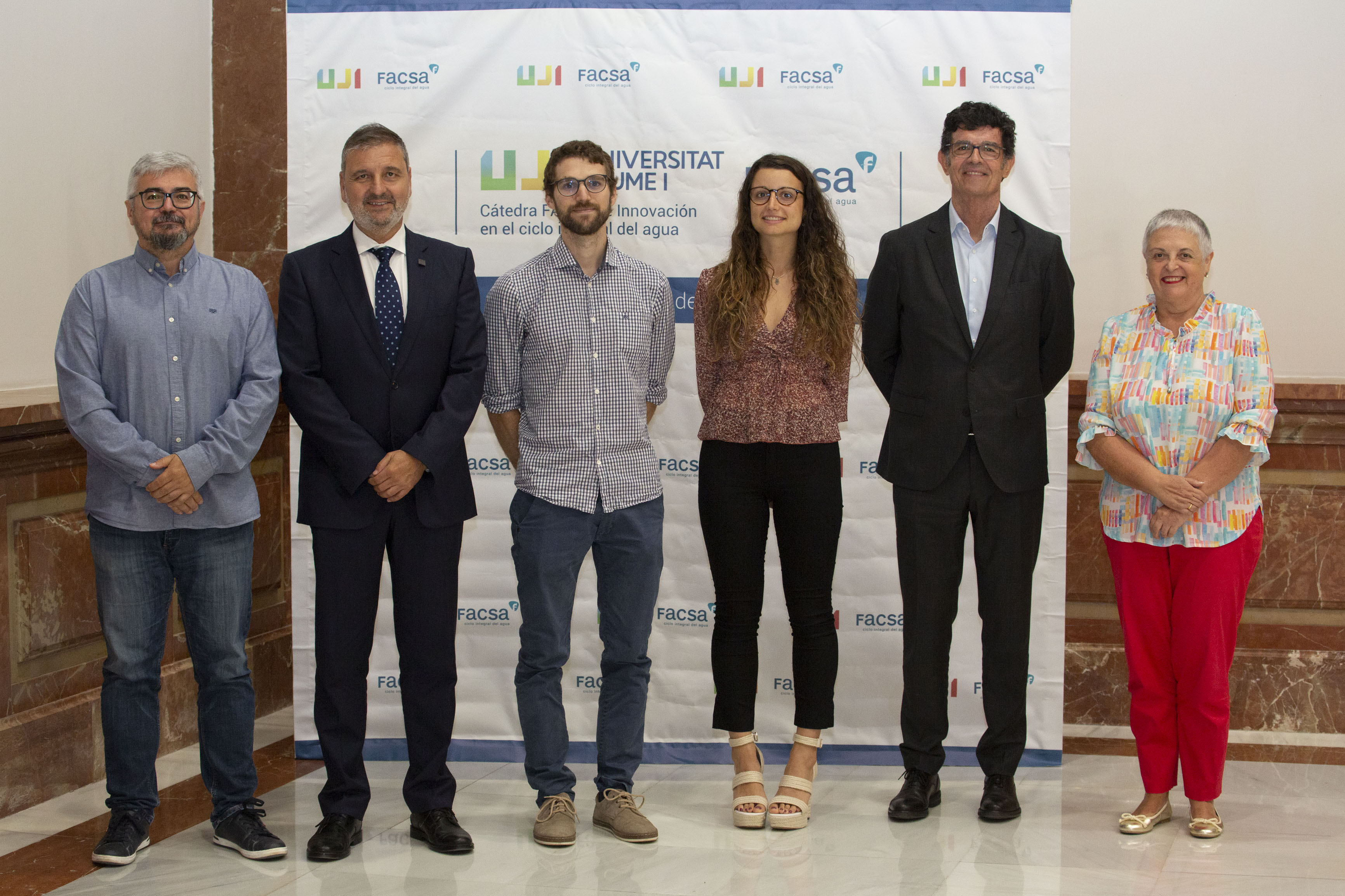 La Cátedra Facsa de la UJI premia a las mejores investigaciones sobre el ciclo integral del agua