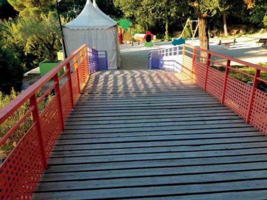 Diputación inyectará 45.000 euros en el parque que 'hermana' el núcleo urbano de Xixona y el barrio de Segorb
