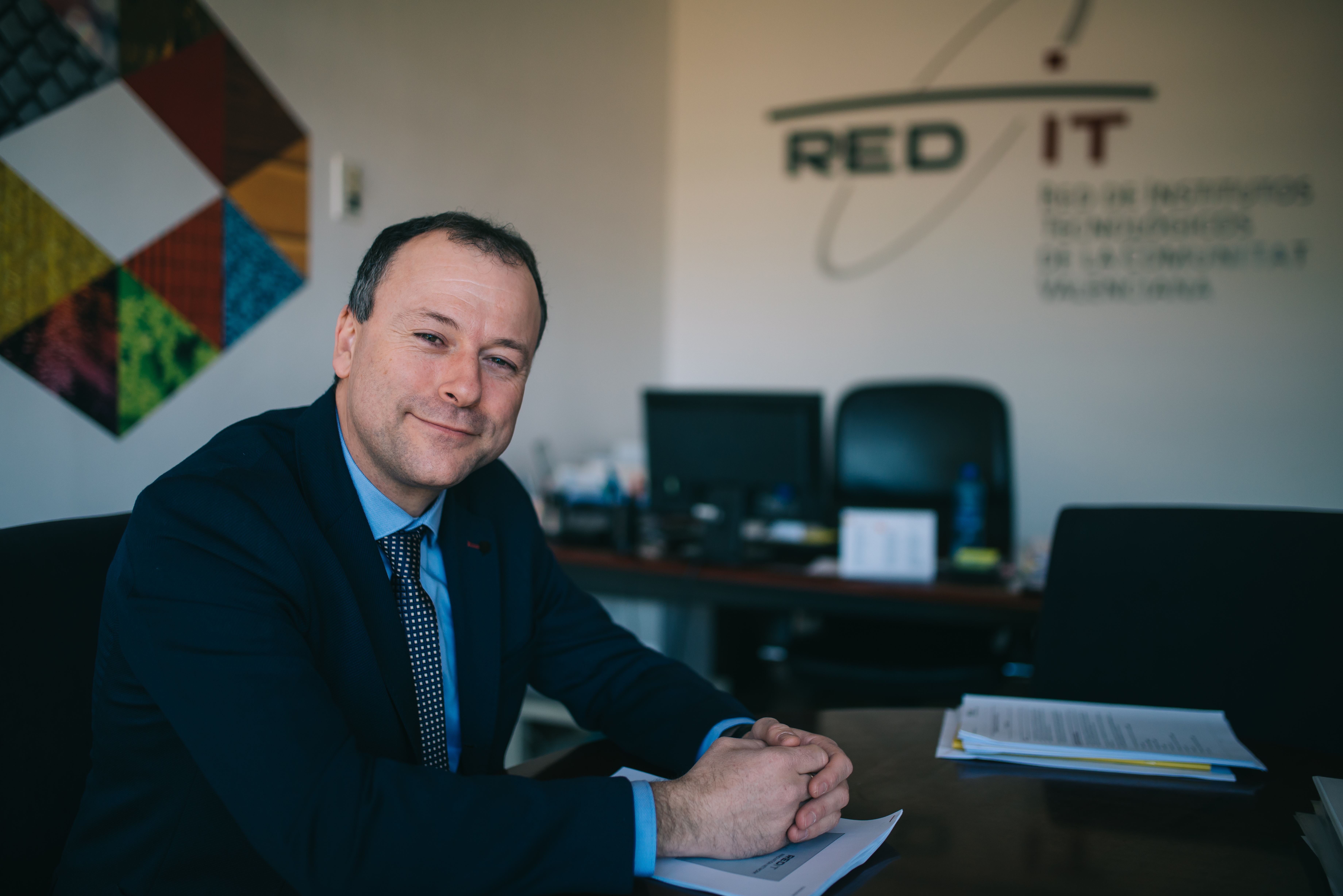 Fernando Saludes, presidente de Redit. Foto: KIKE TABERNER - 