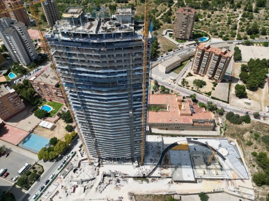 Ecisa (Urbas), continúa la obra del 'Benidorm Beach' con un contrato de casi 28 millones