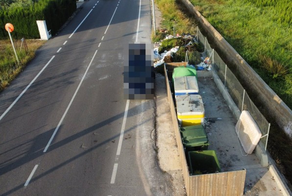 Castelló detecta gracias a los drones a cinco personas que vertían restos en la Marjaleria