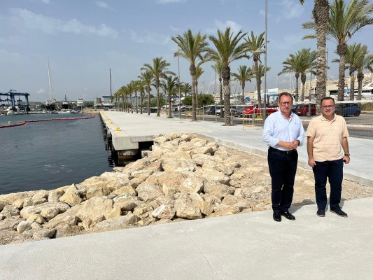 El Puerto concluye el refuerzo de los muelles de la dársena pesquera con obras por 1,6 millones