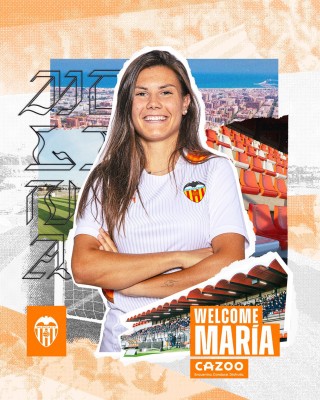 El Valencia ficha a la defensa María Molina hasta 2024
