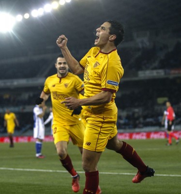 El Sevilla arrolla a la Real en Anoeta