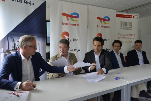 Cruz Roja se alía con Soltec y TotalEnergies para instalar placas solares en su sede de Murcia