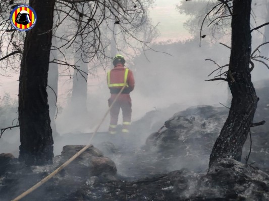 Emergencias activa el nivel 2 del PEIF y solicita la ayuda de la UME en el incendio de Venta del Moro