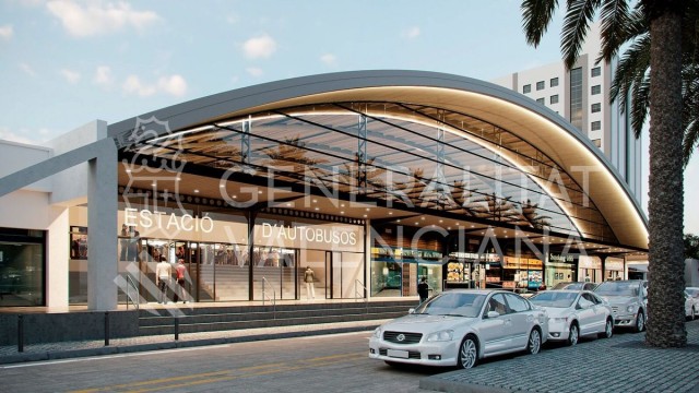 El plan de la Generalitat propone trasladar la estación de autobuses al centro de València