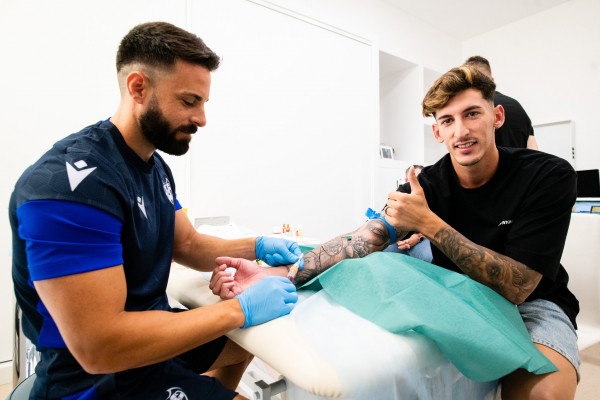 El Levante arranca la pretemporada con las pruebas médicas
