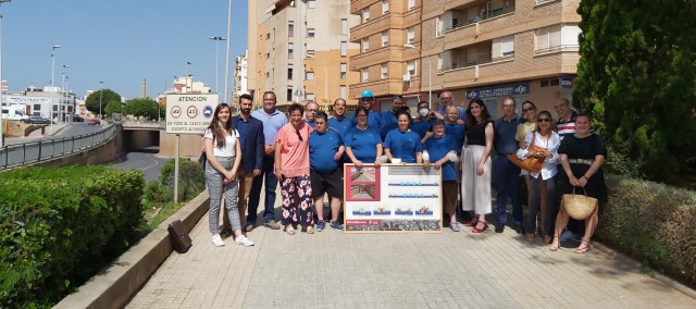 Comienzan las obras para instalar el trencadís cerámico en el túnel de entrada a Onda
