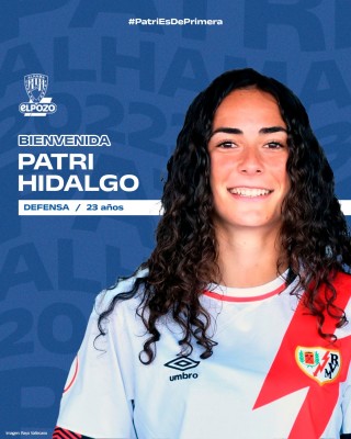 El Alhama CF añade a su plantilla a la defensa Patri Hidalgo, quien llega del Rayo 