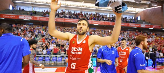 El rumano Cate deja el UCAM CB tras cuatro temporadas y 141 partidos disputados