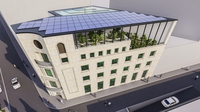 Almassora diseña una Casa de la Cultura 'verde' con más de cien placas solares y un invernadero