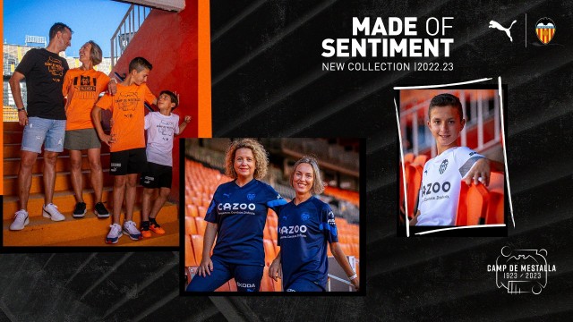 El Valencia saca su nueva colección de Puma a falta de las tres equipaciones oficiales de juego