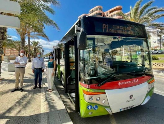 Así se distribuirá la ampliación del bus a pedanías de Elche: más frecuencias y nuevos servicios de fin de semana