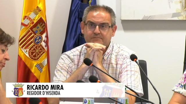 Xixona cerró 2021 con 1,3 millones de superávit y atesora un total de 11 millones en el banco