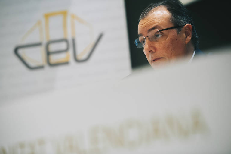 Salvador Navarro, presidente de la CEV. (Foto: KIKE TABERNER) - 