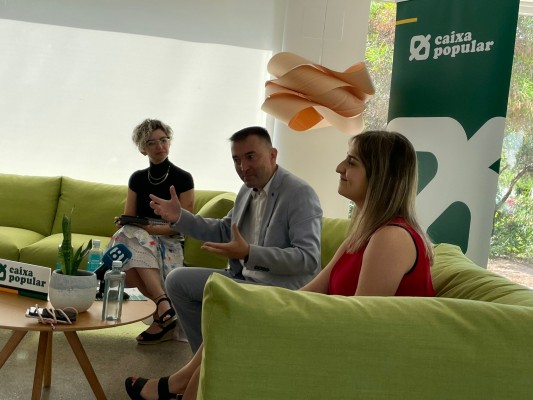 Caixa Popular destinará este año prácticamente el 10% de su beneficio a proyectos sociales