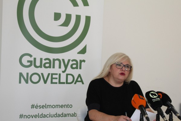 Maje Agües, portavoz de Guanyar Novelda, renuncia a su acta de concejala