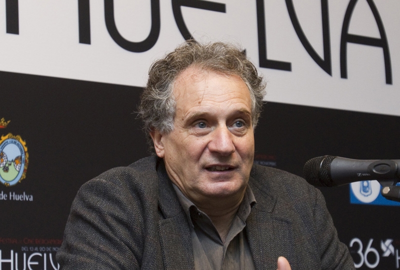 Carlos Pastor en 2010, presentando Bestezuelas en Huelva. Foto: FESTIVAL DE CINE IBEROAMERICANO DE HUELVA - 