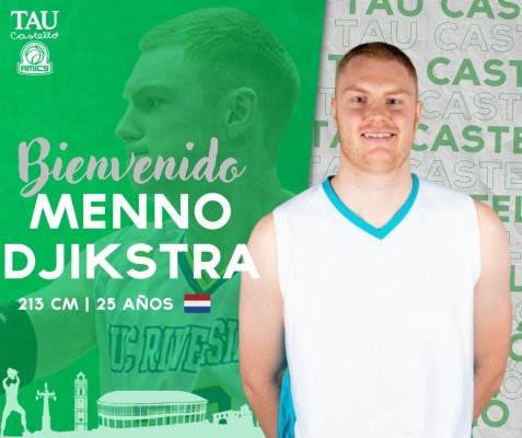 El TAU Castelló ficha al pívot holandés Dijkstra
