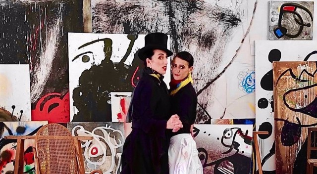 Rossy de Palma y Pi Piquer inauguran con una performance la programación de CaixaForum