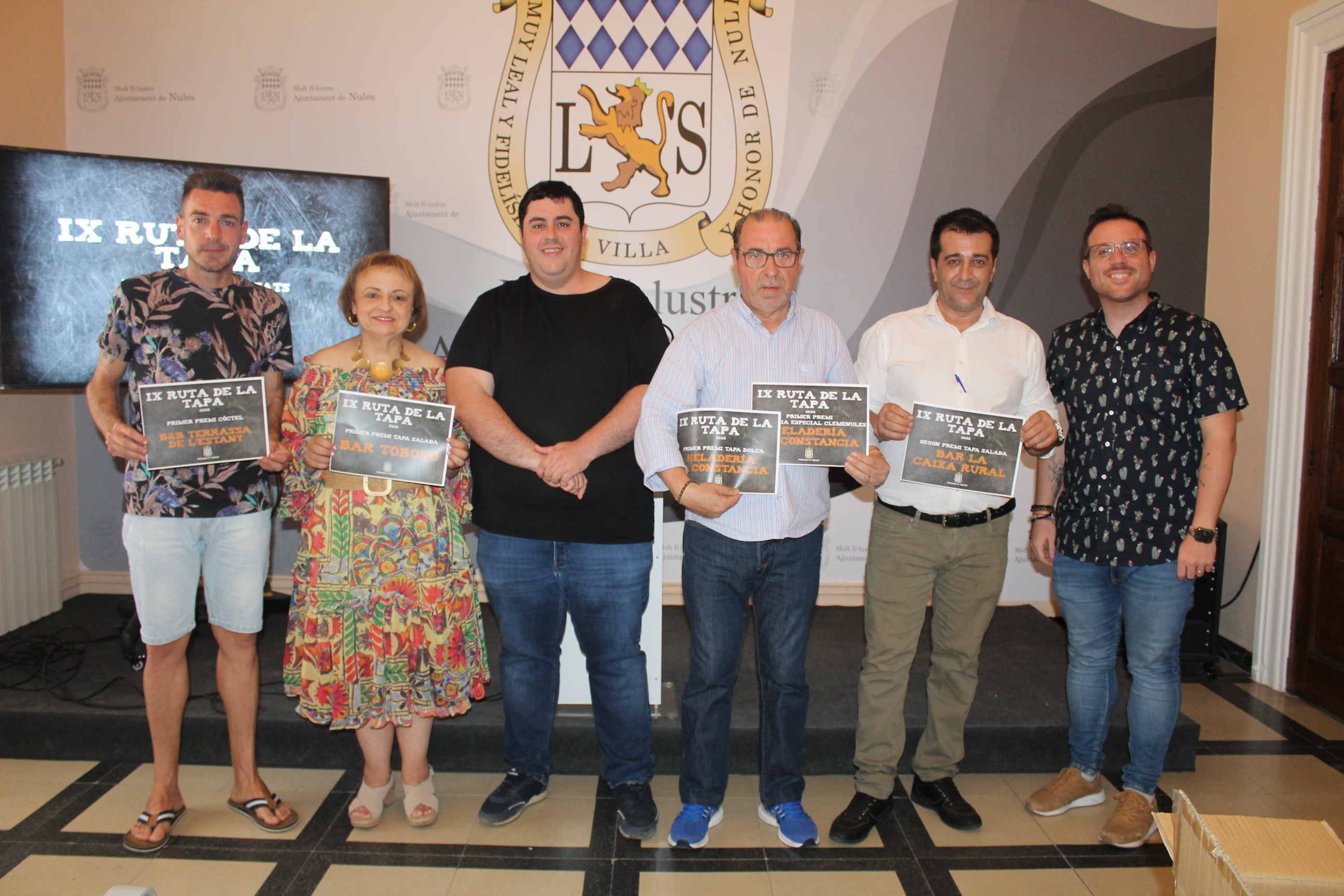 Nules entrega els premis als establiments guanyadors de la Ruta de la Tapa