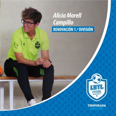 LBTL Alcantarilla Futsal renueva a Alicia Morell como entrenadora tras el ascenso