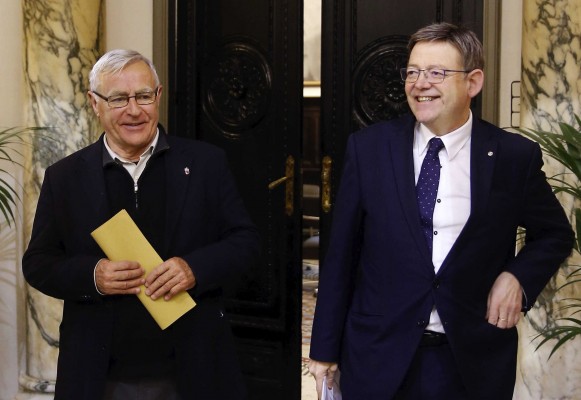 Puig y Ribó reclaman a Fomento que ayude a financiar las obras en la T2