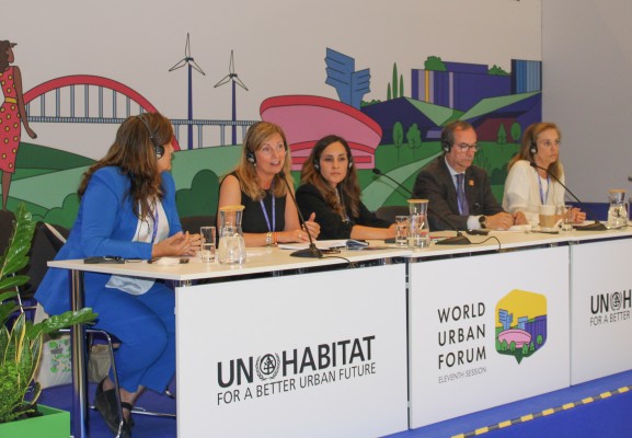 Marco desglosa en el Foro Urbano Mundial el Plan de Acción de Castelló con 16 proyectos estratégicos