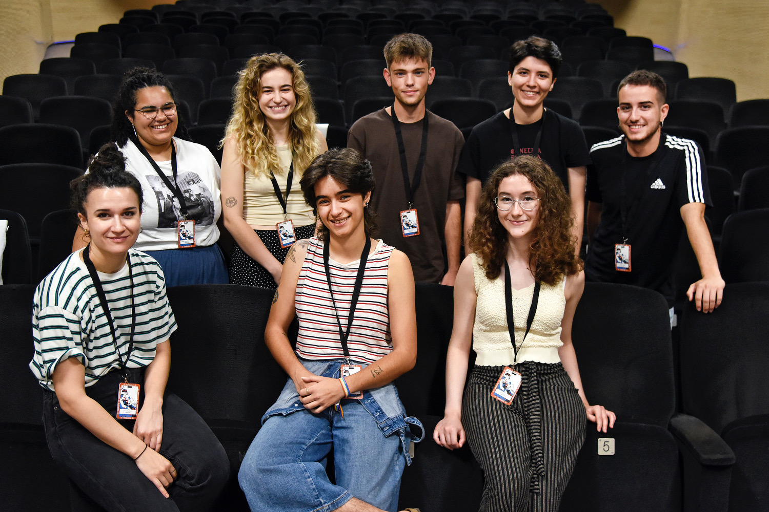 Parte del jurado joven de largometrajes (Foto: DANIEL GARCÍA-SALA) - 