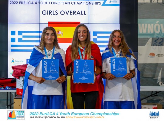 Irene de Tomas, del Real Club Náutico de Valencia, nueva campeona absoluta ILCA 4
