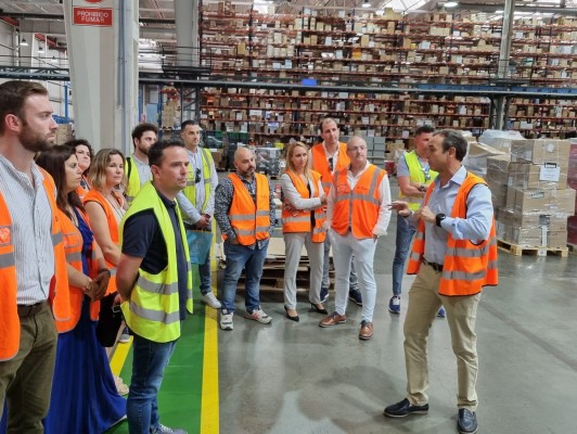 Javier López presenta Hefame a jóvenes empresarios de Lorca y su comarca

