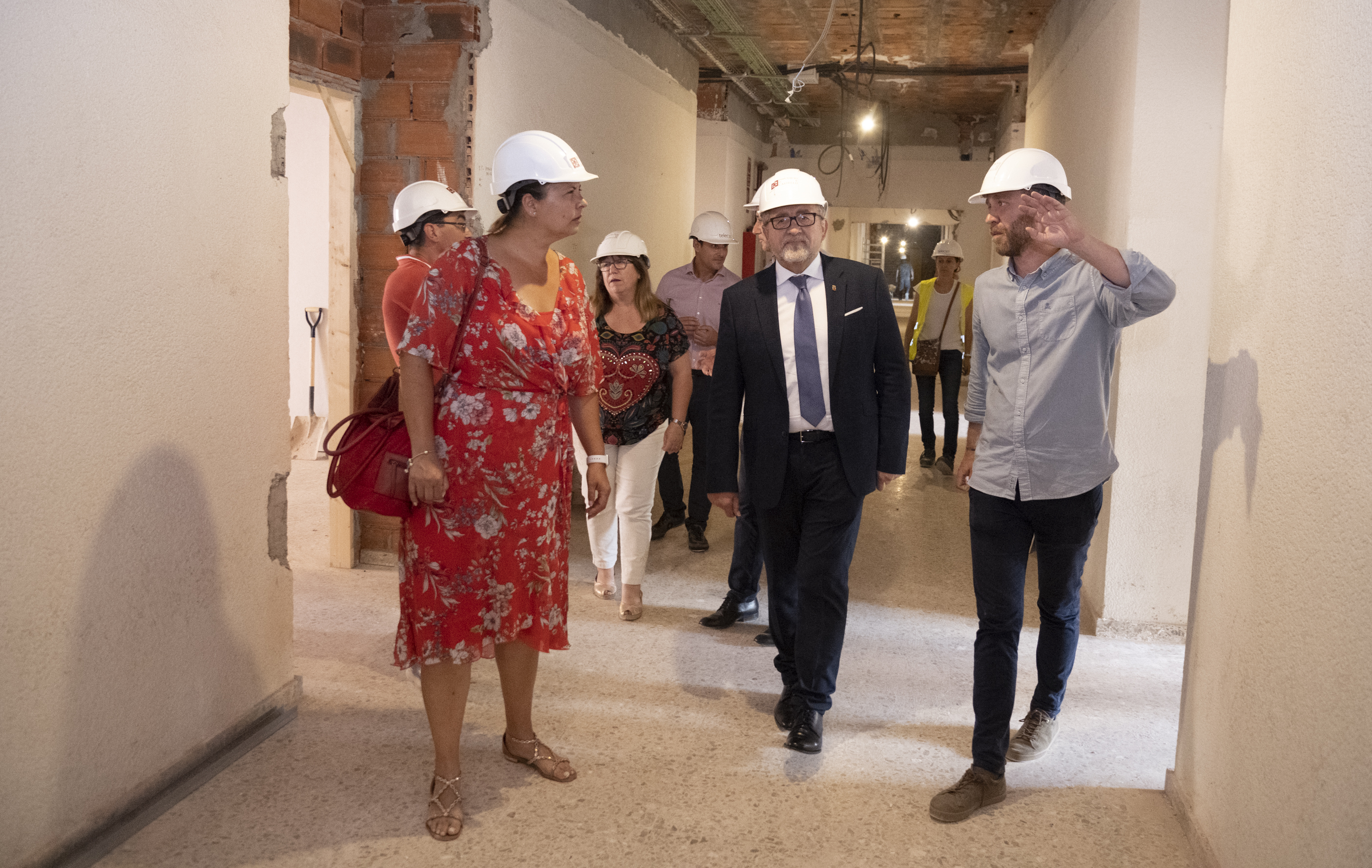  La Diputació accelera les aules provisionals de l'edifici central de Penyeta Roja