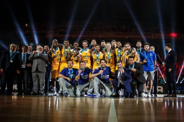 El UCAM CB disputará la Liga de Campeones FIBA junto a Tenerife, Manresa y Bilbao