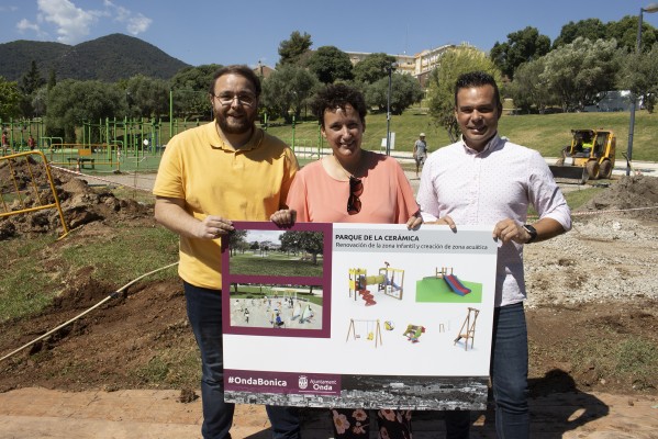 El Parque de la Cerámica de Onda contará con una zona de juegos acuáticos y una tirolina
