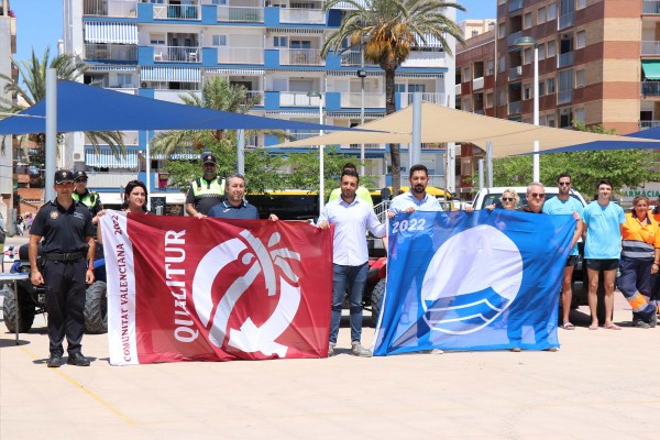 Sagunto presenta su dispositivo de playas para este verano con un presupuesto de 1,6 millones de euros