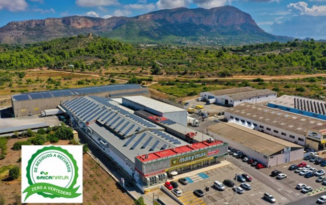 Masymas Supermercados recibe el sello 'Residuo Cero' de Saica Natur al superar el 95% de su tasa de reciclaje
