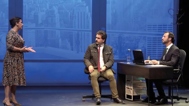 La compañía murciana La Cómica lleva el humor inteligente de 'El Crédito' a Fundación Mediterráneo

