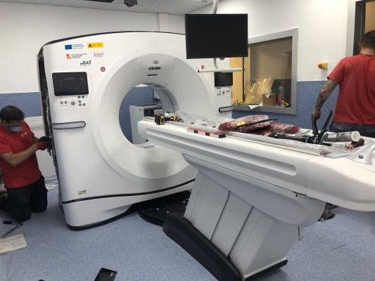 El Peset incorpora un TAC de última generación que reduce hasta en un 50% la radiación