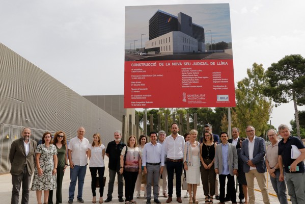 Justicia da luz verde al inicio de las obras del nuevo Palacio de Justicia de Llíria por 15,4 millones