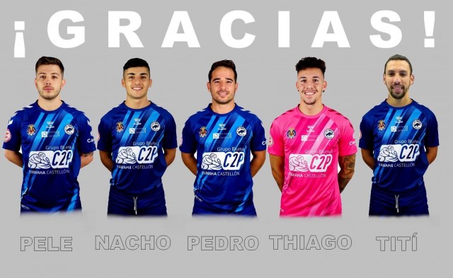 El Bisontes Castellón anuncia cinco bajas para la próxima temporada
