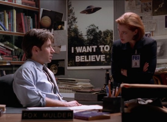 I want to believe
