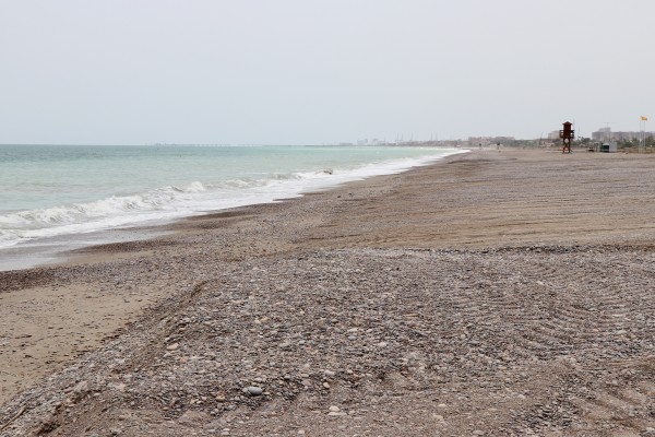 Sagunto inicia los trabajos para nivelar la costa de las playas de Almardà, Corinto y Malvarrosa