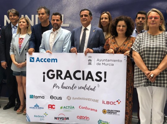 Hefame ayuda a equipar las primeras viviendas para refugiados de Murcia
