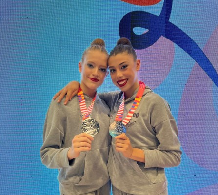 Las valencianas Pérez y Martínez, subcampeonas de Europa en el mixto
